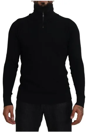 Dolce & Gabbana Mens Silk Turtle Neck Pullover Sweater material_silk - Size IT 54 (Mens)