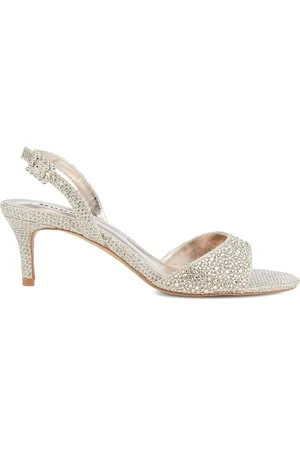 Dune Womens Ladies Madelines - Hotfix Ankle Strap Heels - - Size UK 3