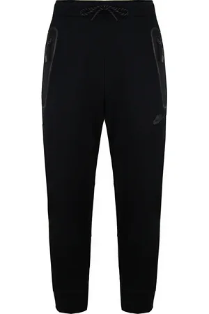 Nike Standard Fit Stretch Waist Logo Mens Track Pants CU4502 010 Cotton - Size Medium