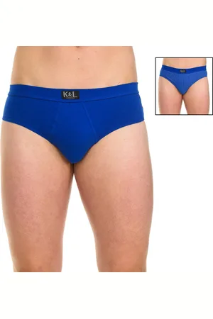 Kisses and Love Mens Pack-2 Basic Slips breathable fabric KL2008 man - - Size X-Large