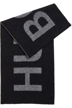 HUGO BOSS Mens Accessories Armin Scarf in Wool - One Size