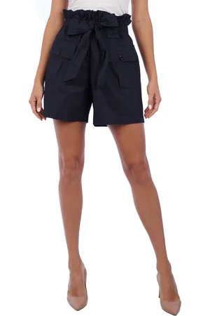 Emporio Armani 3K2P91 WoMens High Waisted Shorts - - Size EU 42 (Womens)