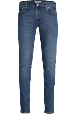 JACK & JONES Mens and Liam Skinny Jeans Stretch Denim - - Size 36W/32L