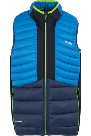 Regatta Mens Leedre Hybrid Gilet (Olympian Blue/Navy) - Size Medium