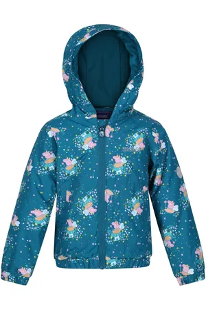Regatta Childrens Unisex Childrens/Kids Muddy Puddle Peppa Pig Fairy Padded Jacket (Gulfstream) - - Size 5-6Y