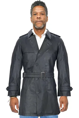 Infinity Mens Trench Coat-Memphis - Size 3XL