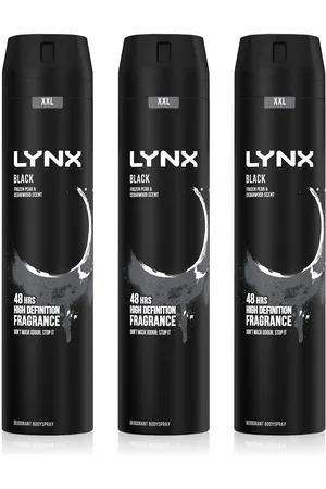 Lynx Mens XXL 48-Hour High Definition Fragrance Body Spray Deodorant, 3x250ml - One Size