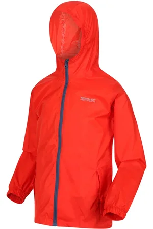 Regatta Kids Unisex Juniors Pack It Waterproof Jacket in Polyamide - Size 3-4Y