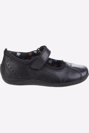Hush Puppies Childrens Unisex Cindy LEATHER Junior Girls - - Size UK 10.5 Kids