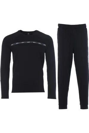 HUGO BOSS Mens Bodywear Gift Box Organic Cotton Pyjama Set - viscose - Size X-Large