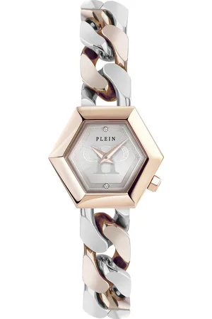 Philipp Plein The Hexagon Groumette WoMens Watch PWWBA0223 Stainless Steel (archived) - One Size