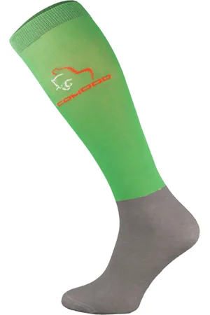 COMODO Womens - Ladies Microfibre Knee High Horse Riding Equestrian Socks - Cotton - Size UK 6.5-8