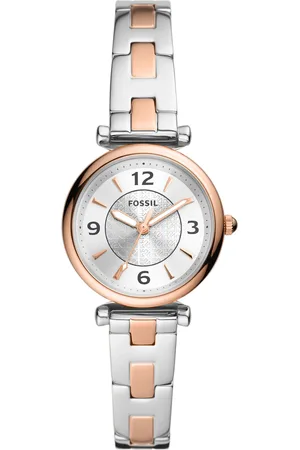 Fossil Carlie WoMens Watch ES5201 Stainless Steel (archived) - One Size