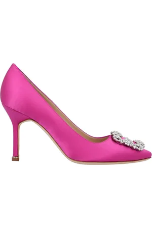 Manolo Blahnik Womens Hangisi 090 Pump - Size 39.5 EU/IT