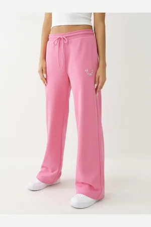 True Religion Womens Horseshoe French Terry Wide Leg in - Size Small
