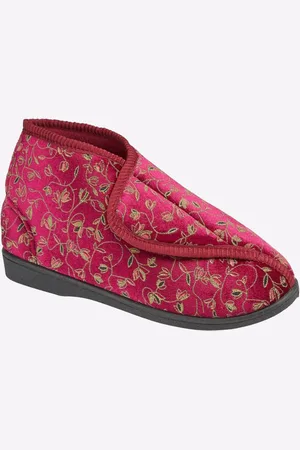 Zedzzz Geraldine Bootee Slippers Womens - - Size UK 5