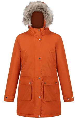 Regatta Womens/Ladies Voltera Heated Waterproof Jacket (Burnt Copper) - - Size 20 UK