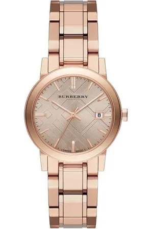 Burberry BU9135 Brown Stainless Steel Analog Quartz WoMens Watch - One Size
