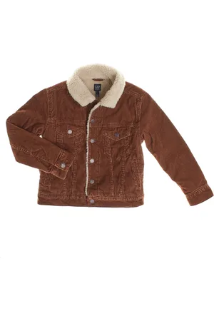 GAP Sherpa Lined Corduroy Jacket 430096 Boys - - Size 4-5Y