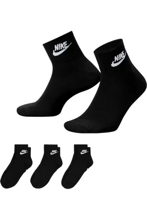 Nike Unisex Everyday Essential Ankle Socks 3 Pairs - - Size Small