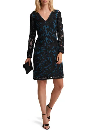 Phase Eight Womens Jasinta Tapework Midi Dress - - Size 10 UK