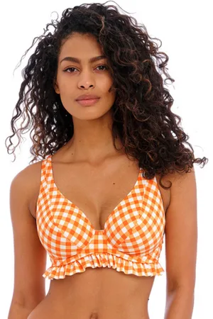 Freya Womens 201913 Check In Underwired High Apex Bikini Top - Elastane - Size 30D