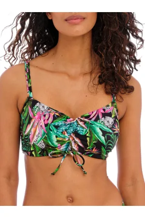 Freya Womens Cala Selva Bralette Bikini Top - Nylon - Size 32E