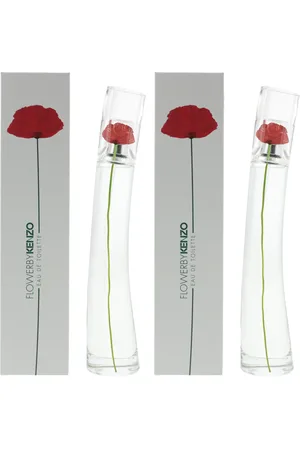 Kenzo Womens Flower By Eau de Toilette 50ml Spray For Her x 2 - One Size