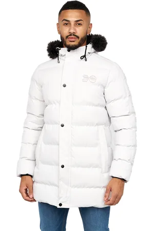 Crosshatch Mens Daydream Parka (Putty) - - Size Medium