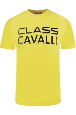 Roberto Cavalli Mens Bolted Logo T-Shirt - Size 2XL