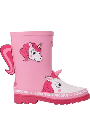 Regatta Kids Unisex Childrens/Kids Mudplay II Luna The Unicorn Wellington Boots - Size UK 1 Infant
