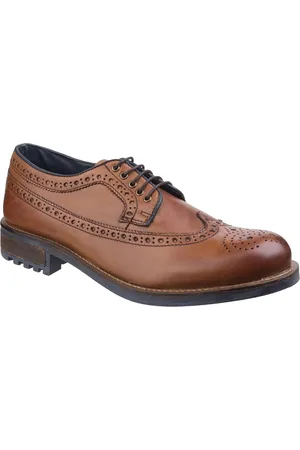 Cotswold Outdoor Mens Poplar Brogue Leather Dress Shoes - Size UK 11