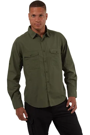 Craghoppers Mens Kiwi Long Sleeve Nosi Defence Shirt - - Size X-Large