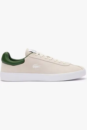 Lacoste Mens Baseshot Trainers in Leather - Size UK 7.5