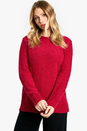Boohoo Womens Maternity Boucle Knit Crew Neck Jumper - - Size 14 UK