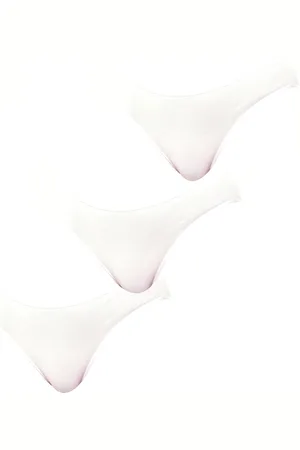 Kisses and Love Pack of 3 KL10000 WoMens cotton panties - - Size L/XL