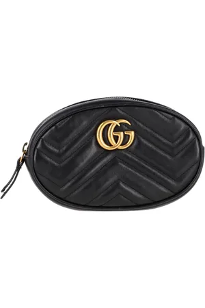 Gucci Pre-owned Womens GG Marmont Matelasse Belt Bag in Leather Sheepskin - One Size