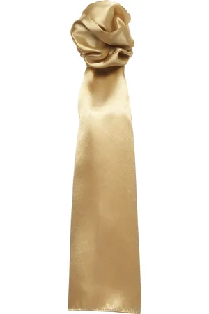 Premier Scarf - Ladies/Womens Plain Business (Gold) - - One Size