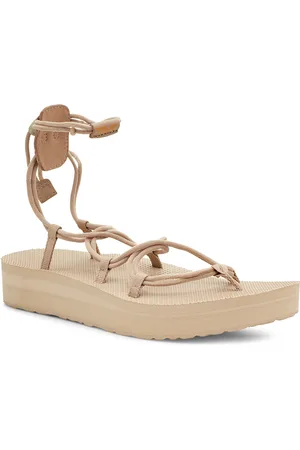 Teva Womens Midform Infinity Sandal Sesame - - Size UK 7