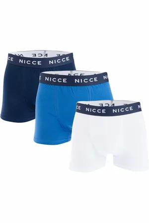 Nicce London Mens Cosum 3 Pack Boxer Shorts in Multi - - Size X-Large