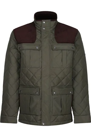 Regatta Mens Padbury Quilted Jacket (Dark ) - Size X-Large