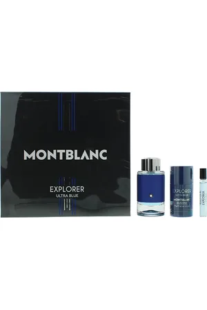 Montblanc Mens Explorer Ultra Eau De Parfum 100ml, Eau De 7.5ml + Deodorant 75g Gift Set - One Size