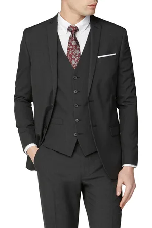 Limehaus Mens Plain Slim Suit Jacket - - Size 42 Short