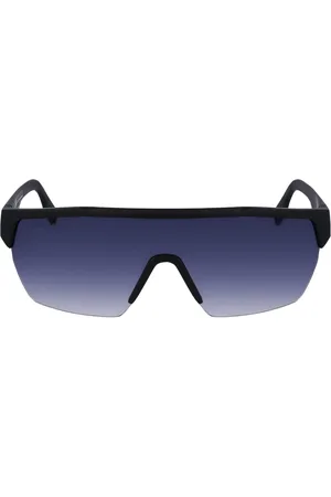 Lacoste Mens Blue Gradient Lens Matte Sunglasses - One Size