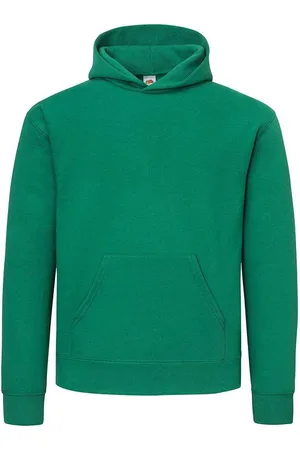 Fruit Of The Loom Mens Cotton Hoodie (College Green) - - Size 2XL