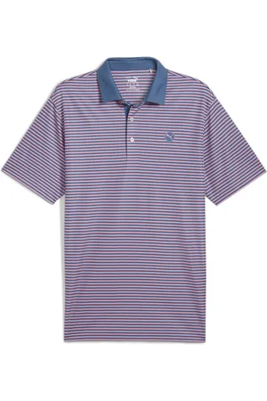 PUMA Mens Pure Stripe Golf Polo Shirt - - Size Small