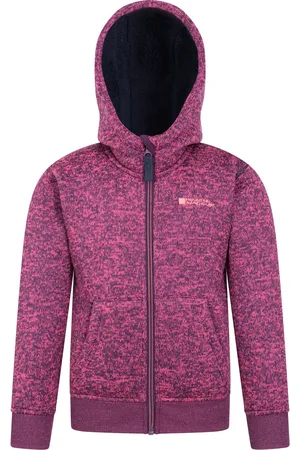 Mountain Warehouse Kids Unisex Childrens/Kids Nevis Faux Fur Lined Hoodie (Dark ) - Size 9-10Y