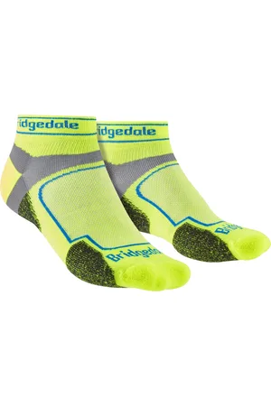Bridgedale Mens Running Ultralight Sport Low Socks - Nylon - Size UK 9-11