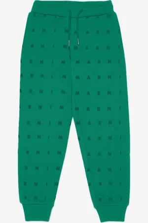 Marni Kids Unisex Logo Joggers in - Size 8Y