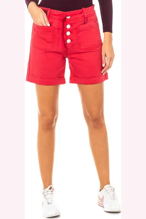 La Martina Womens Shorts with hemmed bottoms and belt loops LWB001 women - Lyocell - Size 26 (Waist)
